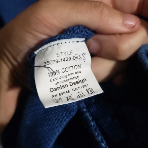 Blue Willi's sweater size M - Picture 2 of 7